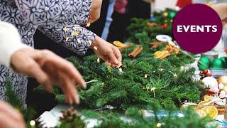 Award-Winning Wreath Workshops at Hillier Garden Centres