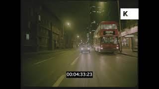 1990s North London Streets at Night, 35mm