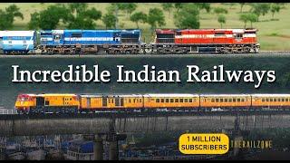 Incredible Indian Railways | TRAIN VIDEOS Mega Compilation | 1 Million Special