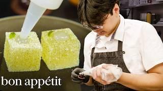 Hand-Making 480 Desserts Each Night at a 2 Michelin Star Restaurant | On The Line | Bon Appetit