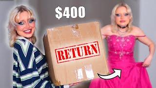I spent $400 on Prom Dresses Returns