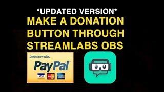 "How To Create A Twitch Donation Button Using Streamlabs OBS" - Updated Twitch Donation Button