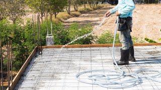 Different methods of Curing the Concrete | Building construction