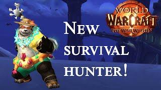 NEW survival hunter is here!  Survival hunter pvp the war within