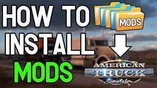 How to download & install mods on American Truck Simulator 2023!