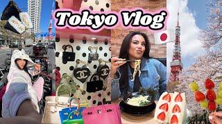 TOKYO VLOG  things to eat, night out in shibuya, hotel, vintage designer shopping & more!