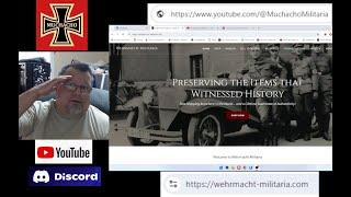 Muchacho Reviews Wehrmacht-Militaria KILLER Items For Sale!! #thirdreich #militaria #ww2 #germany