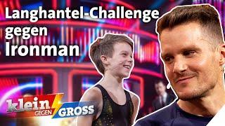 Hat 10-Jähriger mehr Kraft als Ironman-Gewinner Jan Frodeno? | Klein gegen Groß