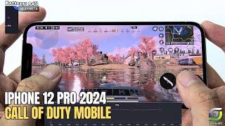 iPhone 12 Pro test game Call of Duty Mobile CODM Update 2024 | Apple A14 Bionic