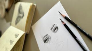 Step-by-Step Realistic Eye Drawing Tutorial | Beginner’s Guide with Pencil Techniques