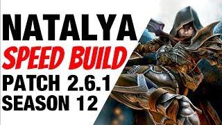 Patch 2.6.1 Demon Hunter Natalya Speed Build Diablo 3 Season 12