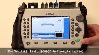 Anritsu MT9083 Series OTDR Fiber Visualiser Demonstration