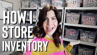 Inventory Storage & Organization Tour | Online Resale Business