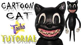 Картун кэт Тревор Хэндерсон из пластилина Туториал Cartoon Cat Trevor Henderson Plasticine Tutorial