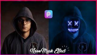 NewNeon Mask Hacker Editing in Picsart 2021 | Picsart Tutorial 2021