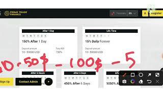 Primetradefinance .net New online hyip investment site. Earn 1% - 15% daily forever #hyipsdaily