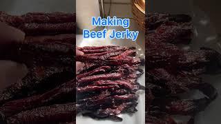 Making beef jerky