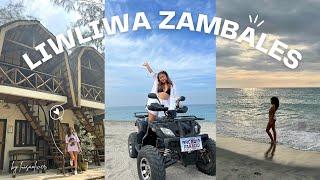 LIWLIWA ZAMBALES TRAVEL VLOG  (commute to liwliwa, zambali woods, beach, sunset, & ATV gaming)