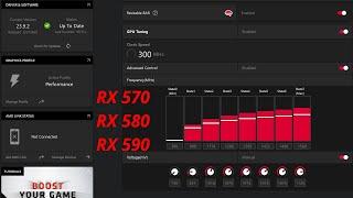  AMD Adrenaline 23.9.2 FIX Graphics Card Crash RX 570 RX 580 RX 590 when TUNING CLOCKS