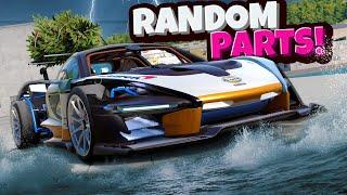 RANDOM PARTS MOD But it's During a FAST FLOOD in BeamNG Drive!