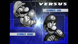 MUGEN Symbiote Mario & Evil Mario vs Symboite Super Mario & Evil Mario + Extra