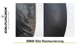 Risse und Brüche am BMW Ledersitz reparieren [Anleitung] | COLOURLOCK