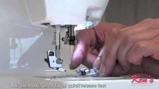 How to use the Brother Sewing Machine Blind Stitch Foot