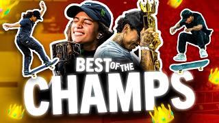 2024 SUPER CROWN CHAMPS! Top Moments of Rayssa Leal and Nyjah Huston from 2024 