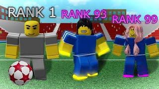 TROLLING in Pro Servers as a Noob! (Touch Football Roblox)