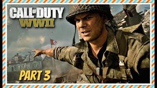 CALL OF DUTY: World War 2 | Stronghold | 4K 60FPS Ultra Realistic Graphics Gameplay | Part 3