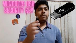 How to convert a simple PenDrive into windows USB security key