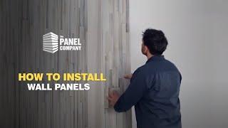 How to Install Wall Panels | The Panel Company