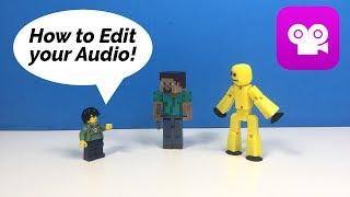 How to Edit, Trim, and Pause Audio in Stop Motion Studio Pro! | Tutorial