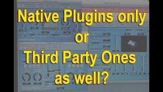 Native Plugins only or Third Party Ones as well?