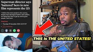 James Gunn Says Bloody Superman Represents The United States!