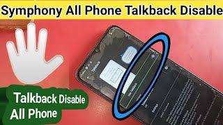 Symphony All phone Talk Back off // talk back off