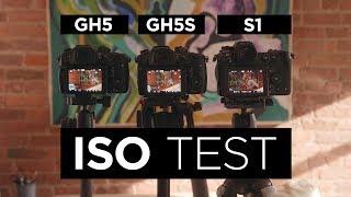 At ISO25,600—does the new Lumix S1 outperform GH5S?  ISO TEST