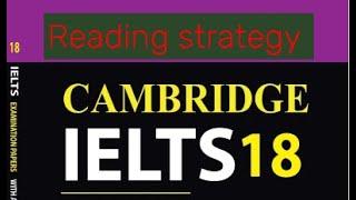 IELTS Cambridge-18, Test-1, Reading-1,True/False/Not Given, Note completion Tips &Tricks.