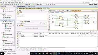 Full adder design and simulation in XILINX Vivado Tool