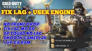 FIX LAG COD MOBILE + USER ENGINE || CONFIG FIX LAG CODM