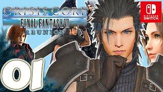 CRISIS CORE FINAL FANTASY VII REUNION [Switch] Gameplay Walkthrough Part 1 Prologue | No Commentary
