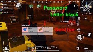 Password Letter Black Opening | Pubg Mobile | Metro Royale