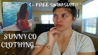 FREE SWIMSUIT FROM SUNNY CO CLOTHING... | TRY ON & REVIEW