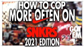 How To Cop On SNKRS App (2021) - Increase Your Chances to Cop!