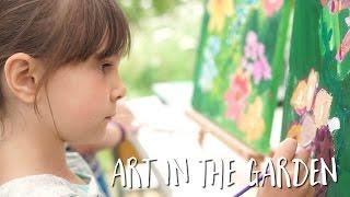 Art in the Garden - Kids creating Monet, van Gogh, Klimt and Picasso-inspired art