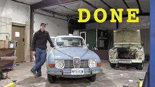 The Saab 96 Two Barrel Project is Done (for now)