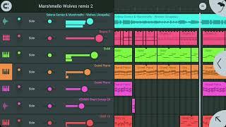 Selena Gomez & Marshmello - Wolves | Fl Studio Mobile Remix