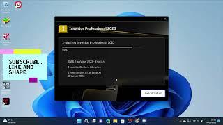 How To Install Autodesk Inventor Professional 2023 Full Download !!