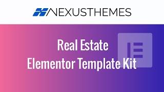 The Real Estate Elementor Template Kit - the best website template for real estate agents