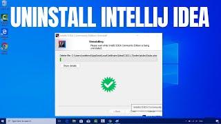 How to Uninstall IntelliJ IDEA from Windows 11